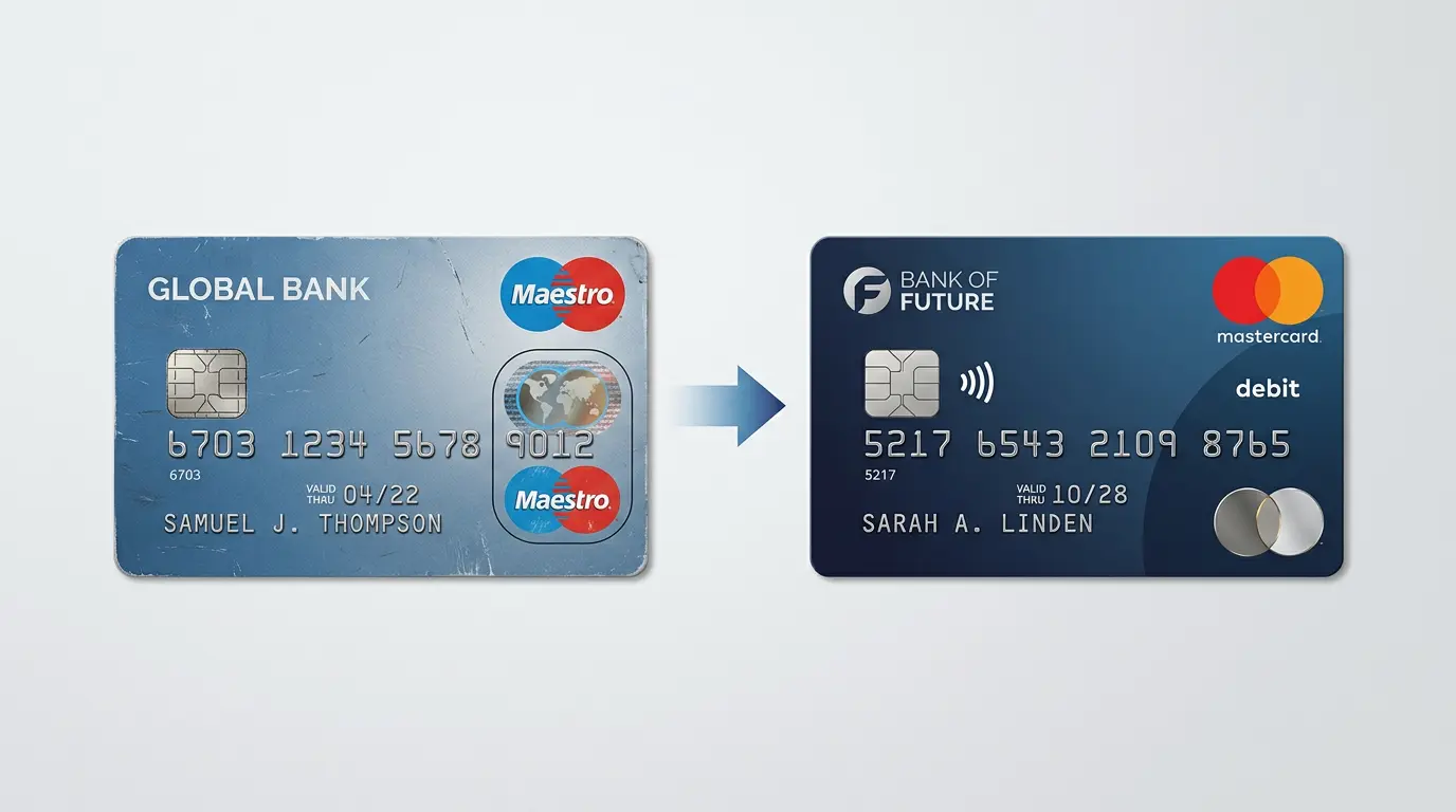 Confronto carta Maestro vecchia e nuova Mastercard Debit per scommesse sportive online in Italia
