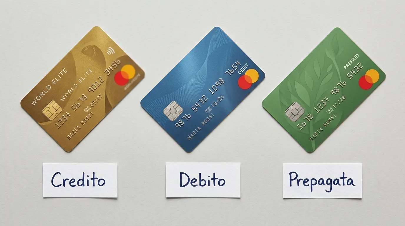 Differenze tra Mastercard credito, debito e prepagata per le scommesse online in Italia